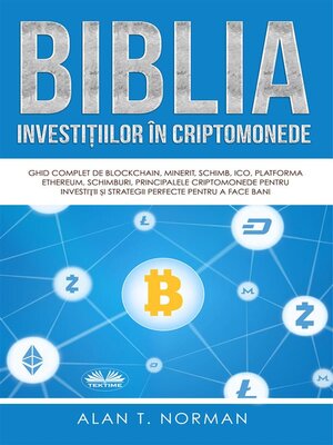 cover image of Biblia Investițiilor În Criptomonede